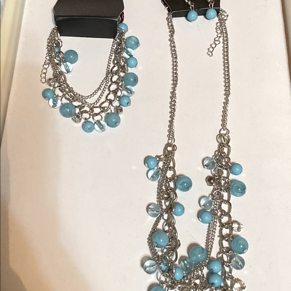 Teal Jewelry Set